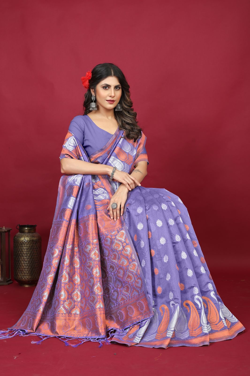 Albella silk Designer Sarees Catalog